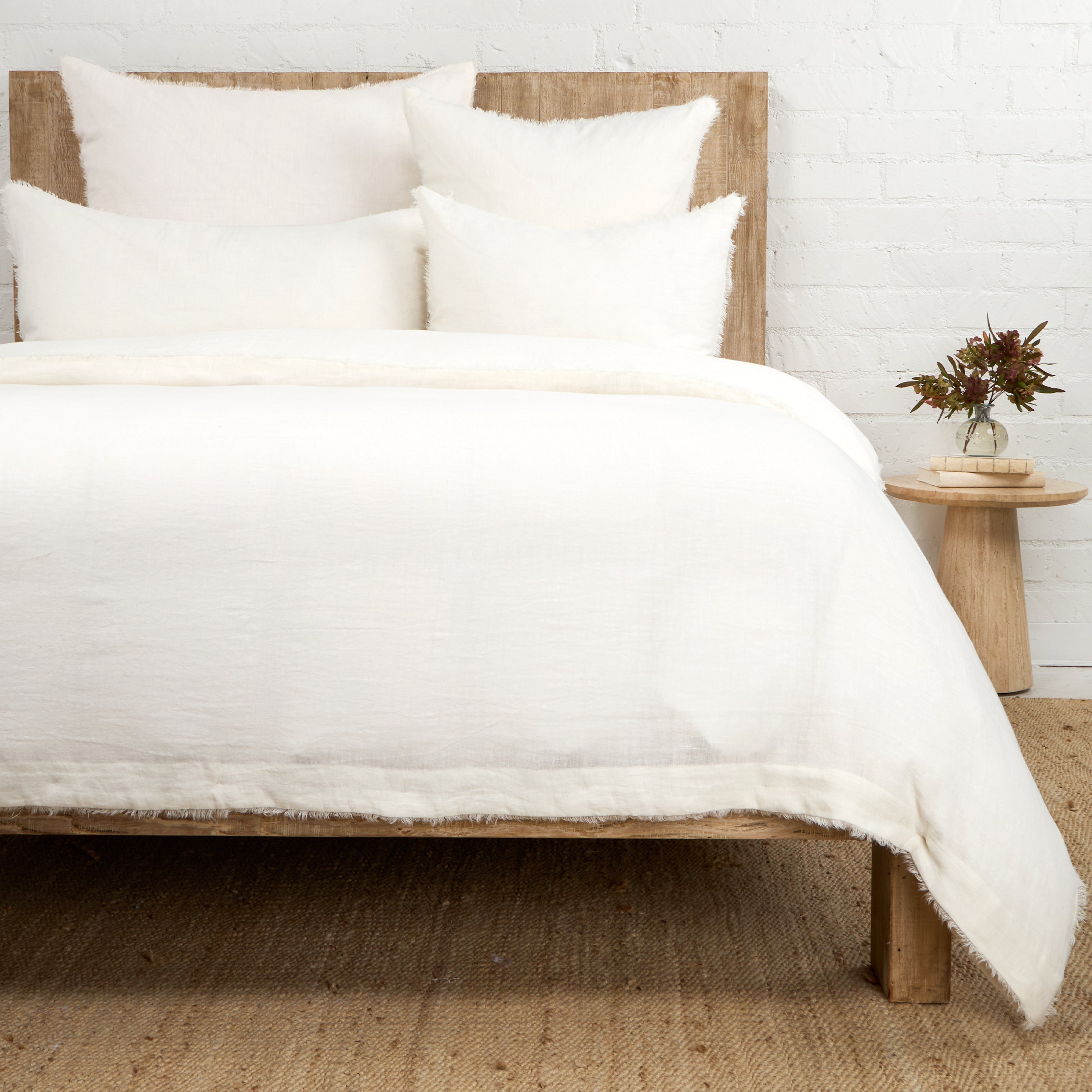 Cream Duvet Cover And Shams From Linen retailer Chest