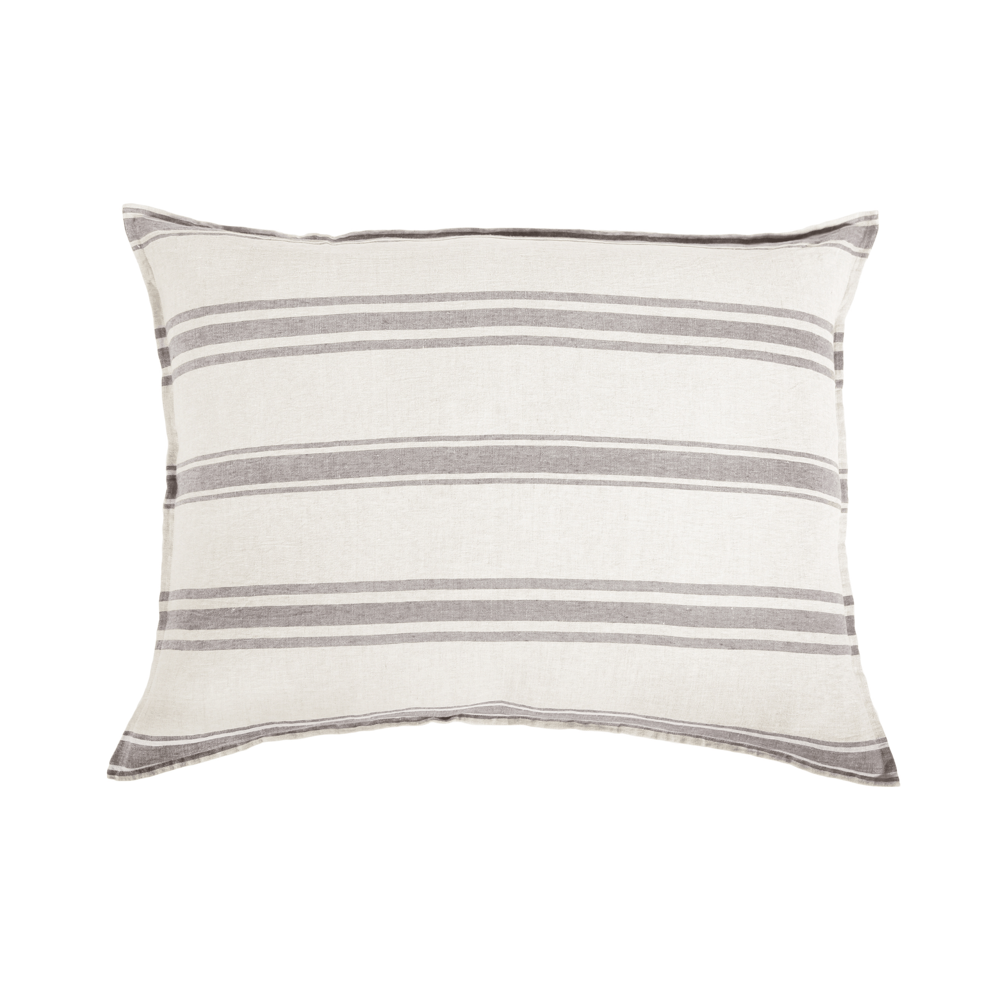 Freddie Ivory/Charcoal Pillow