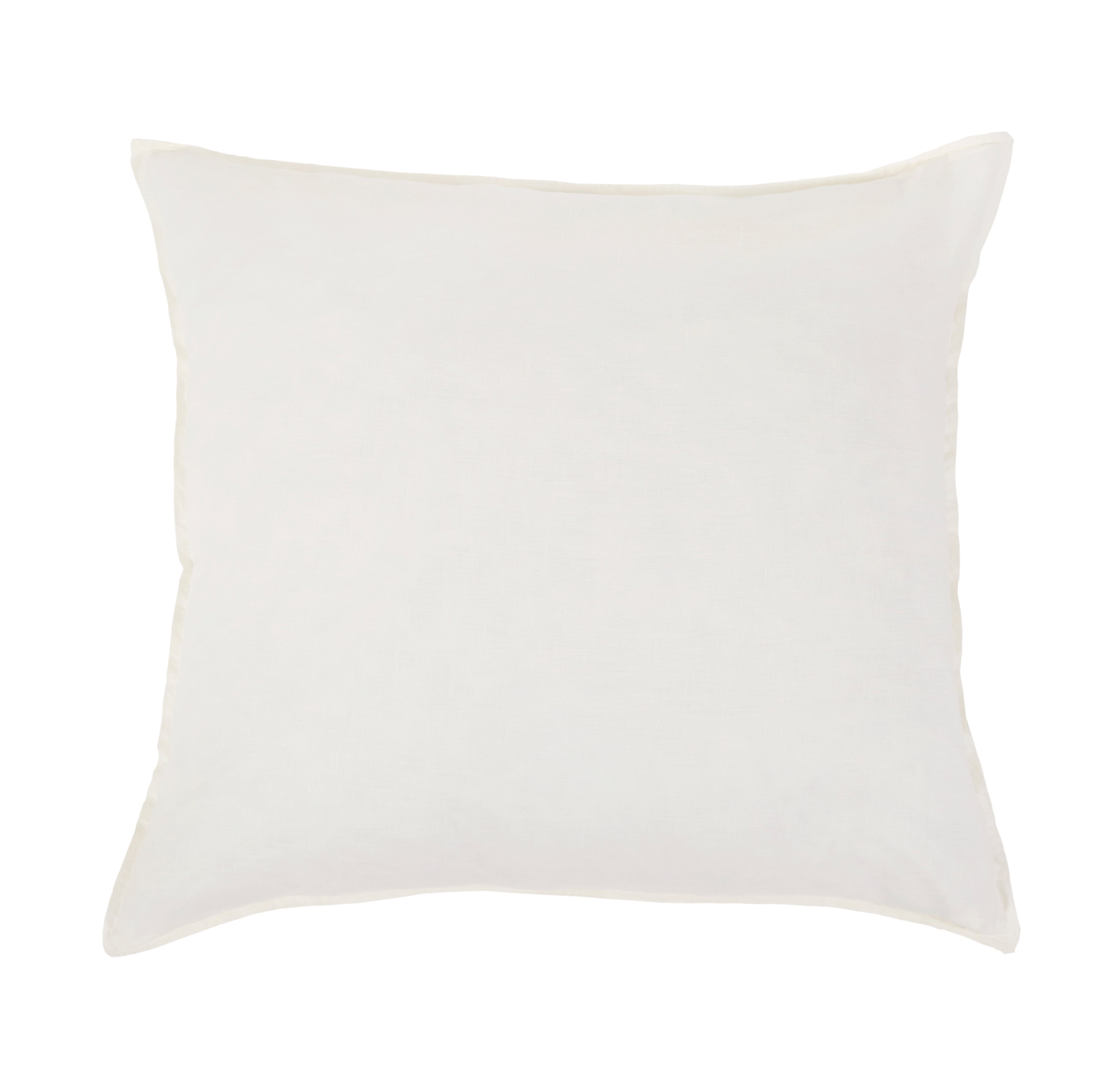 Cream euro pillows best sale