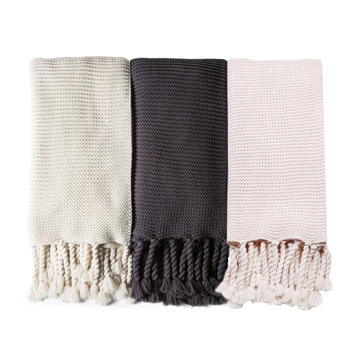 Oversized discount tassel throw