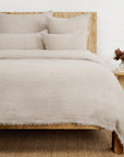 Hunter Duvet Cover-Queen Duvet Cover-Flax-Pom Pom at Home