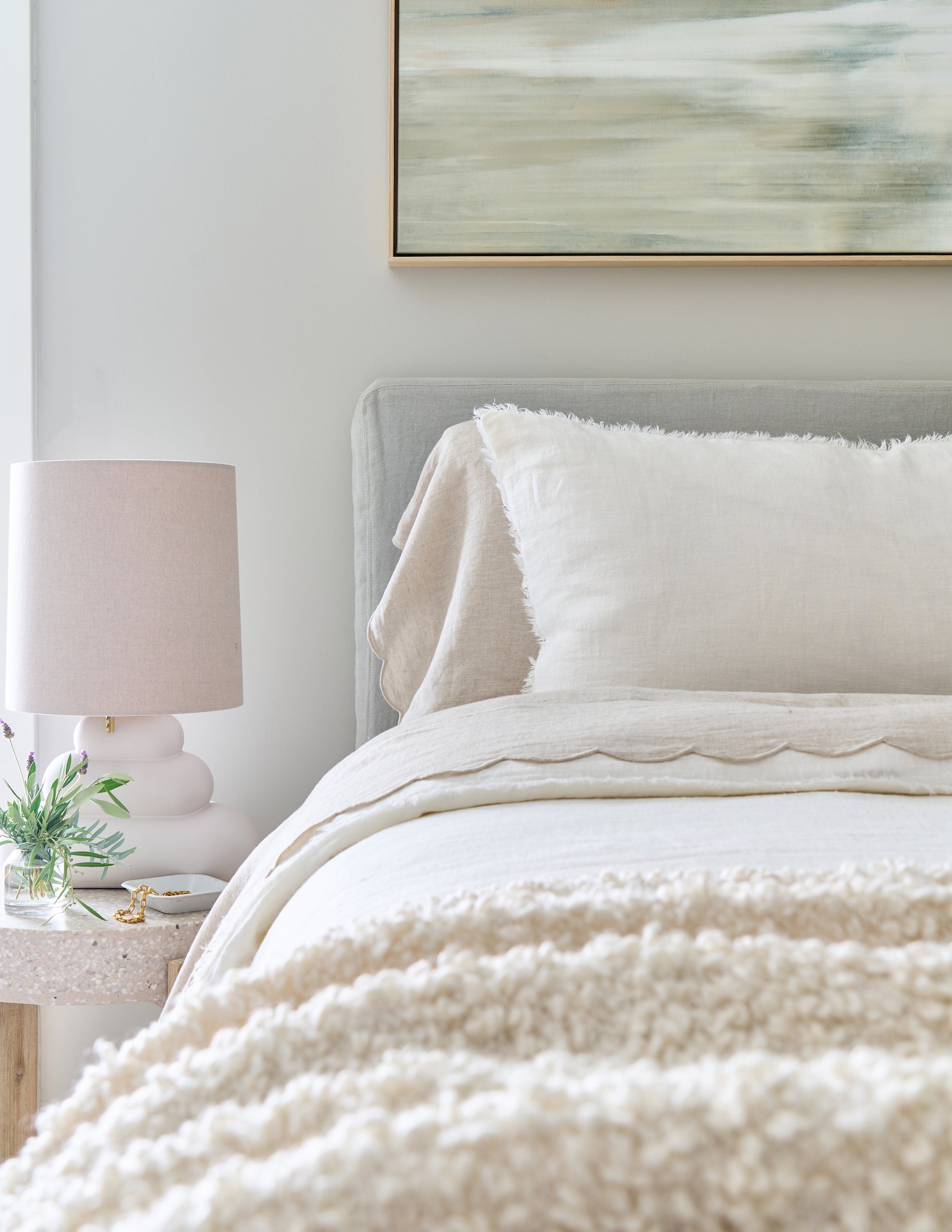 Kelly Linen Sheet Set--Pom Pom at Home