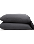 Bamboo Sateen Sheet Set-Standard Pillowcase (Set Of 2)-Midnight-Pom Pom at Home