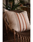 Beck Big Pillow 28" X 36" With Insert-28x36 Big Pillow With Insert-Natural-Pom Pom at Home