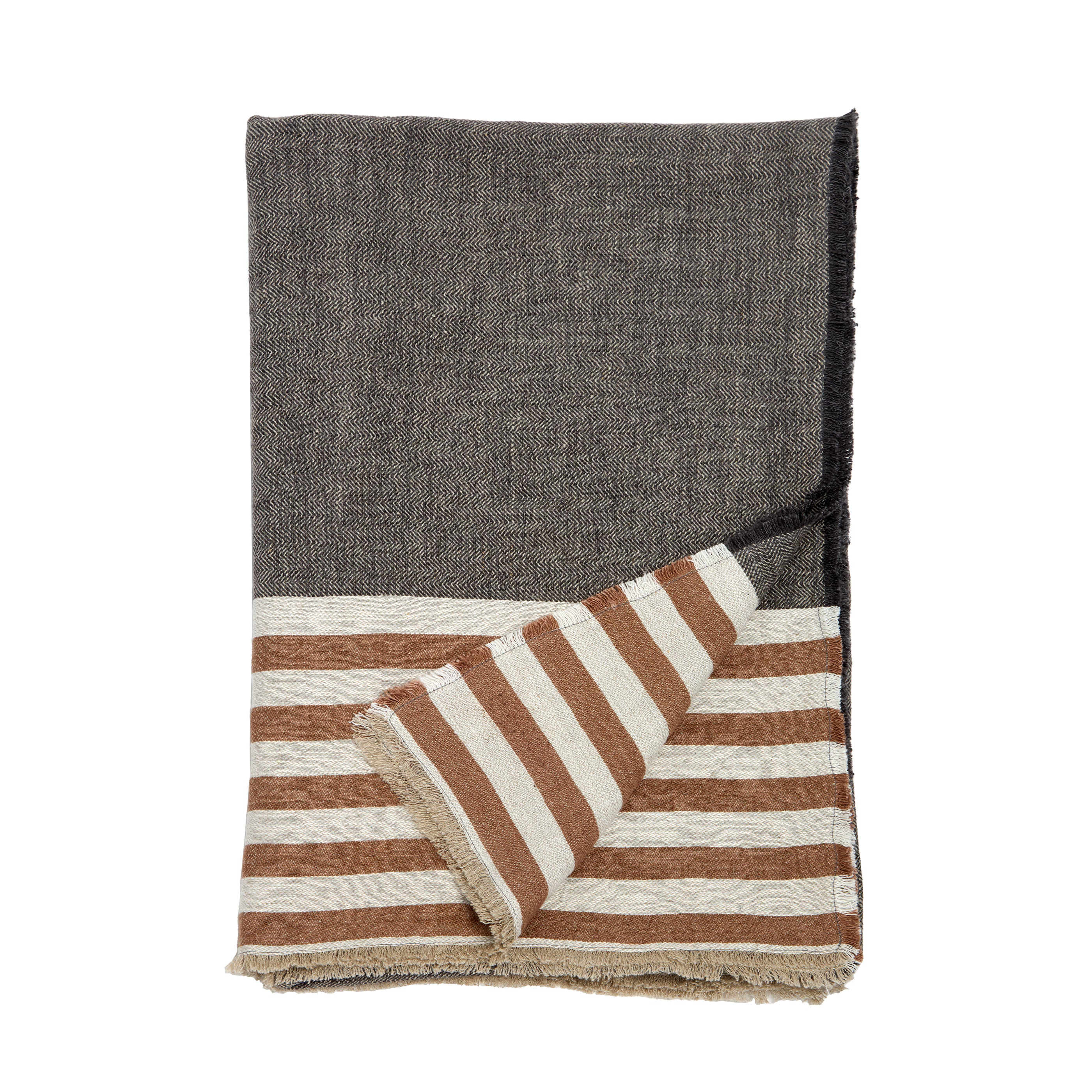 Benny Oversized Throw-60&quot; x 90&quot; Throw-Pom Pom at Home