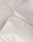 Como Ladder Stitch Cotton Sateen Swatch-Linen Swatches-Ivory-Pom Pom at Home