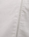 Como Ladder Stitch Cotton Sateen Swatch-Linen Swatches-White-Pom Pom at Home