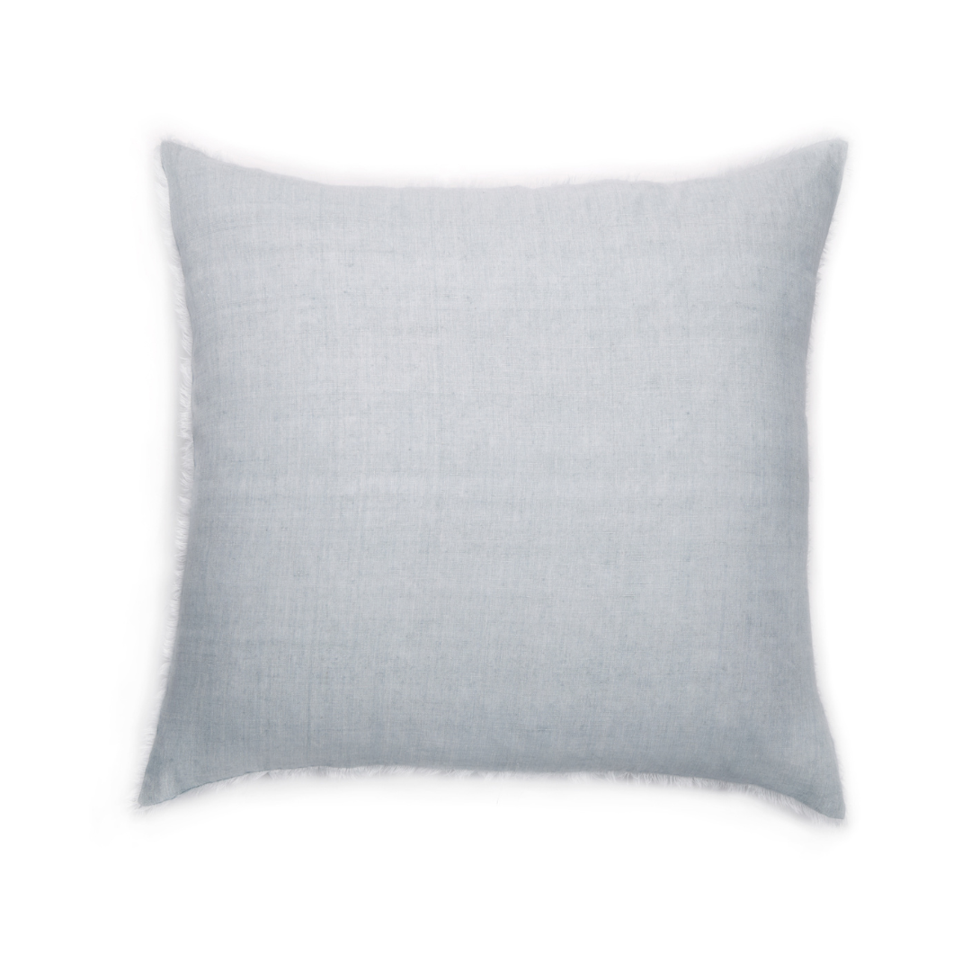 Hunter Duvet Cover-26x26 Euro Sham-Light Blue-Pom Pom at Home