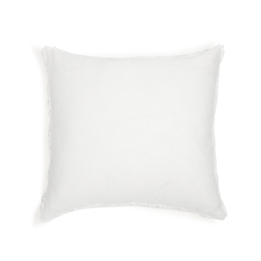 Hunter Duvet Cover-26x26 Euro Sham-White-Pom Pom at Home