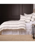 Jackson Duvet Cover-King-Cream/Grey-Pom Pom at Home