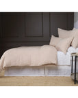 logan - terra cotta color - duvet set - pom pom at home