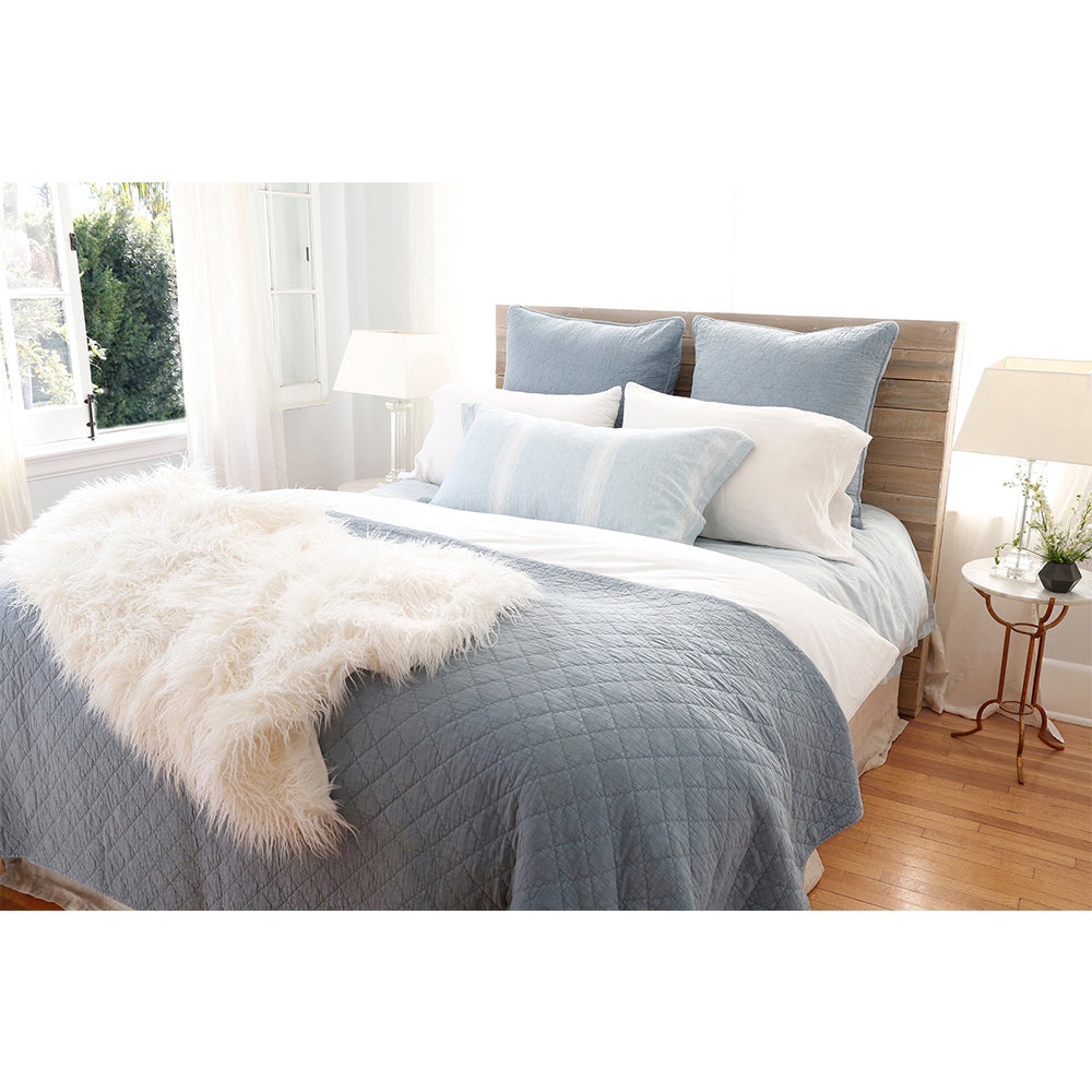 Huntington Coverlet Pom Pom At Home