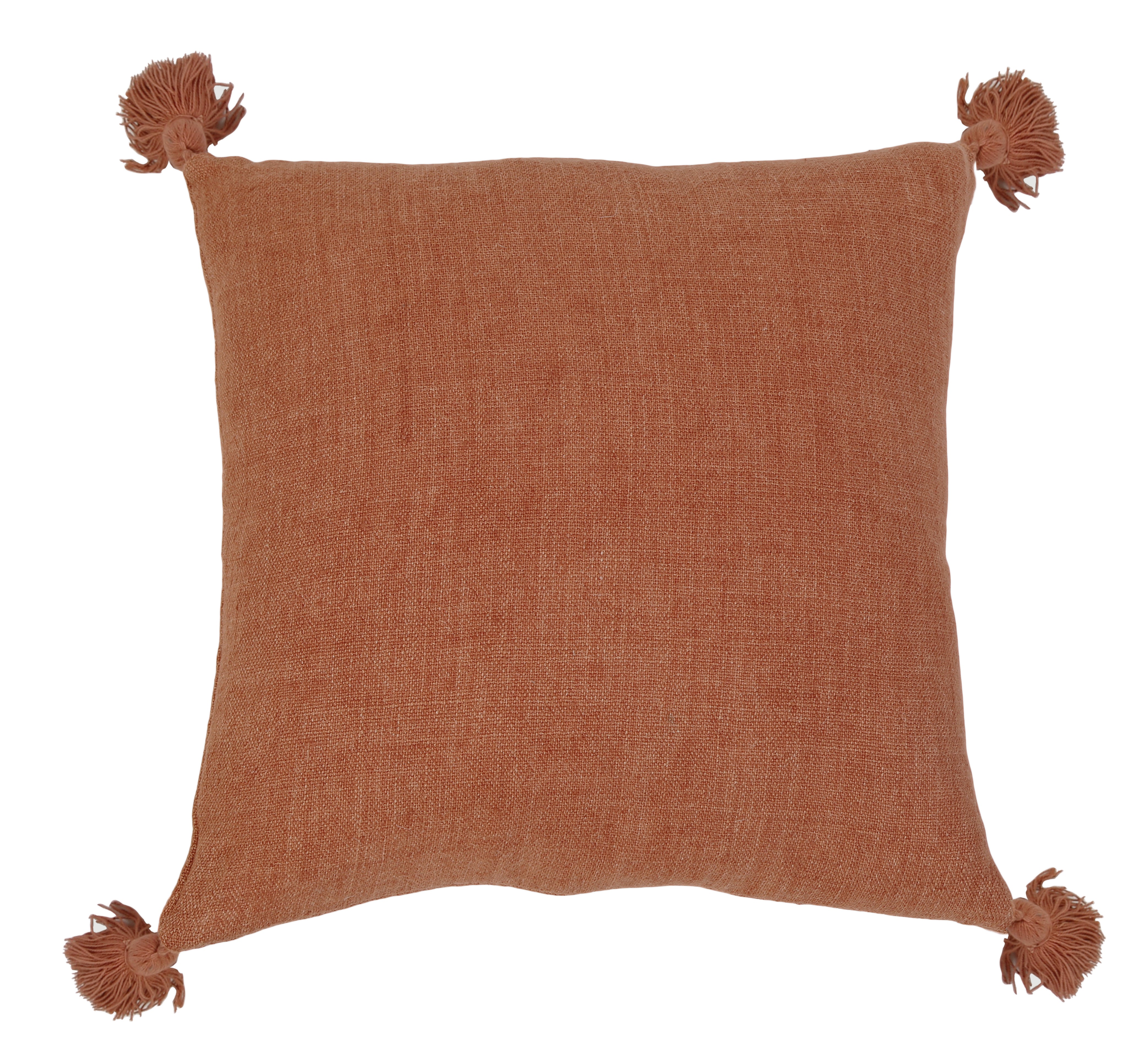 Terra cotta colored throw clearance pillows